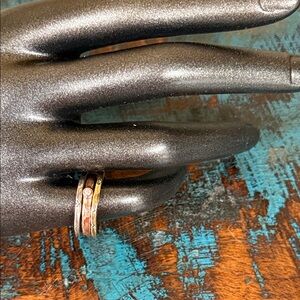 Jes MaHarry 3 ring set. New in box.